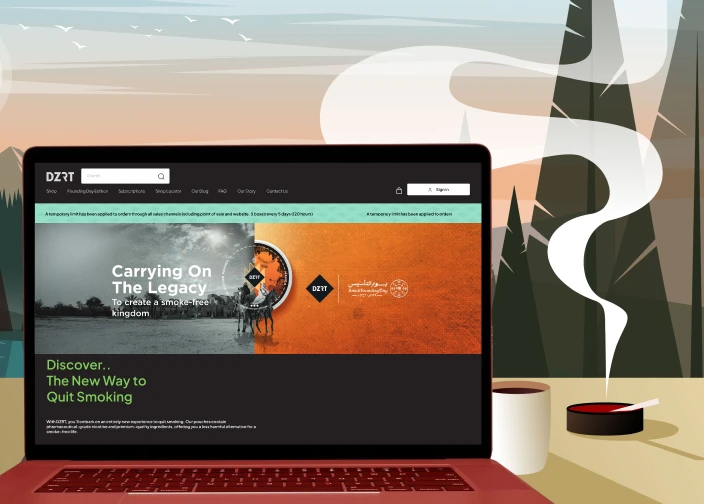 DZRT web experience