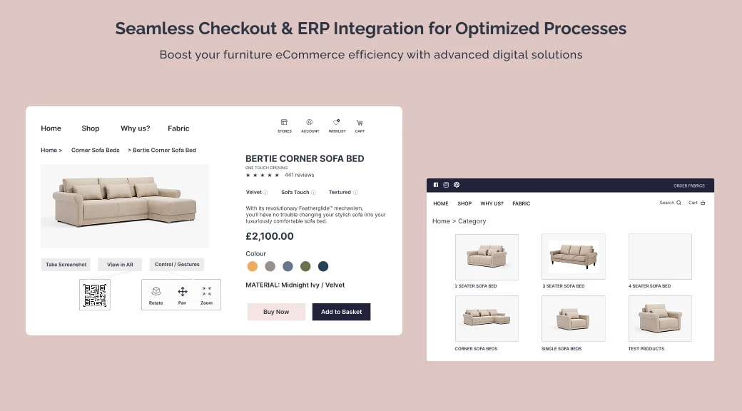 Seamless Checkout & ERP Integration for Optimized Processes
