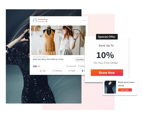 Liive fashion trend feed Feature in eCommerce Solutions