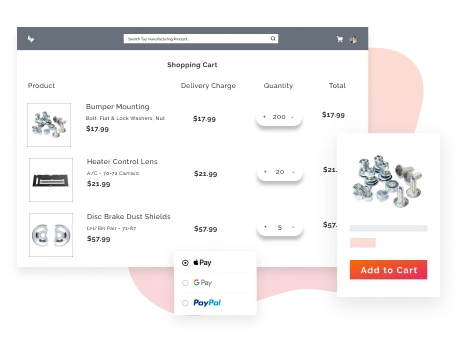 Shopping & Pricing List Feature