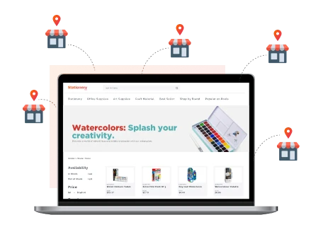 Multiple Webstore Management feature