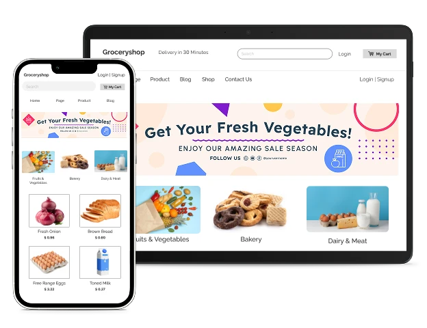 Grocery eCommerce Solution - UAE