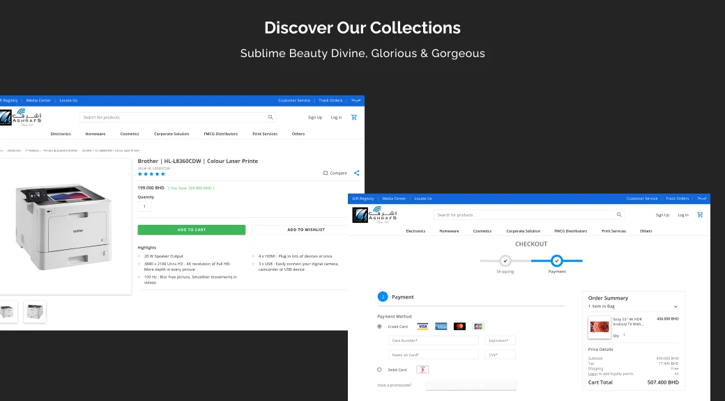 Seamless checkout
