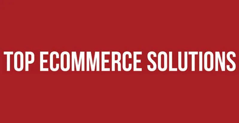Top eCommerce Solutions Platforms Trends Infographic