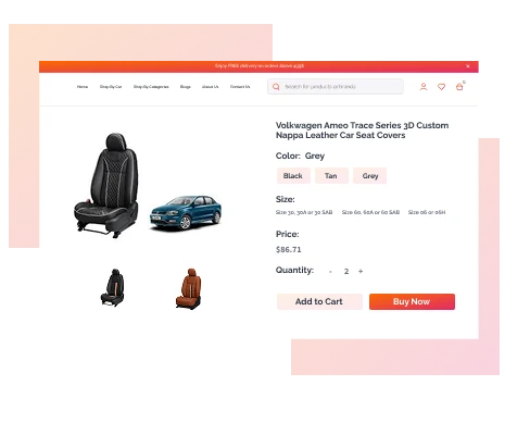 Virtual Vehicle and Parts Customization - Kuwait